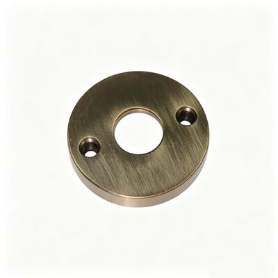 Bronze Plated Door Lock Handle Cover Vintage Finish Corrosion Resistant Decorative Hardware